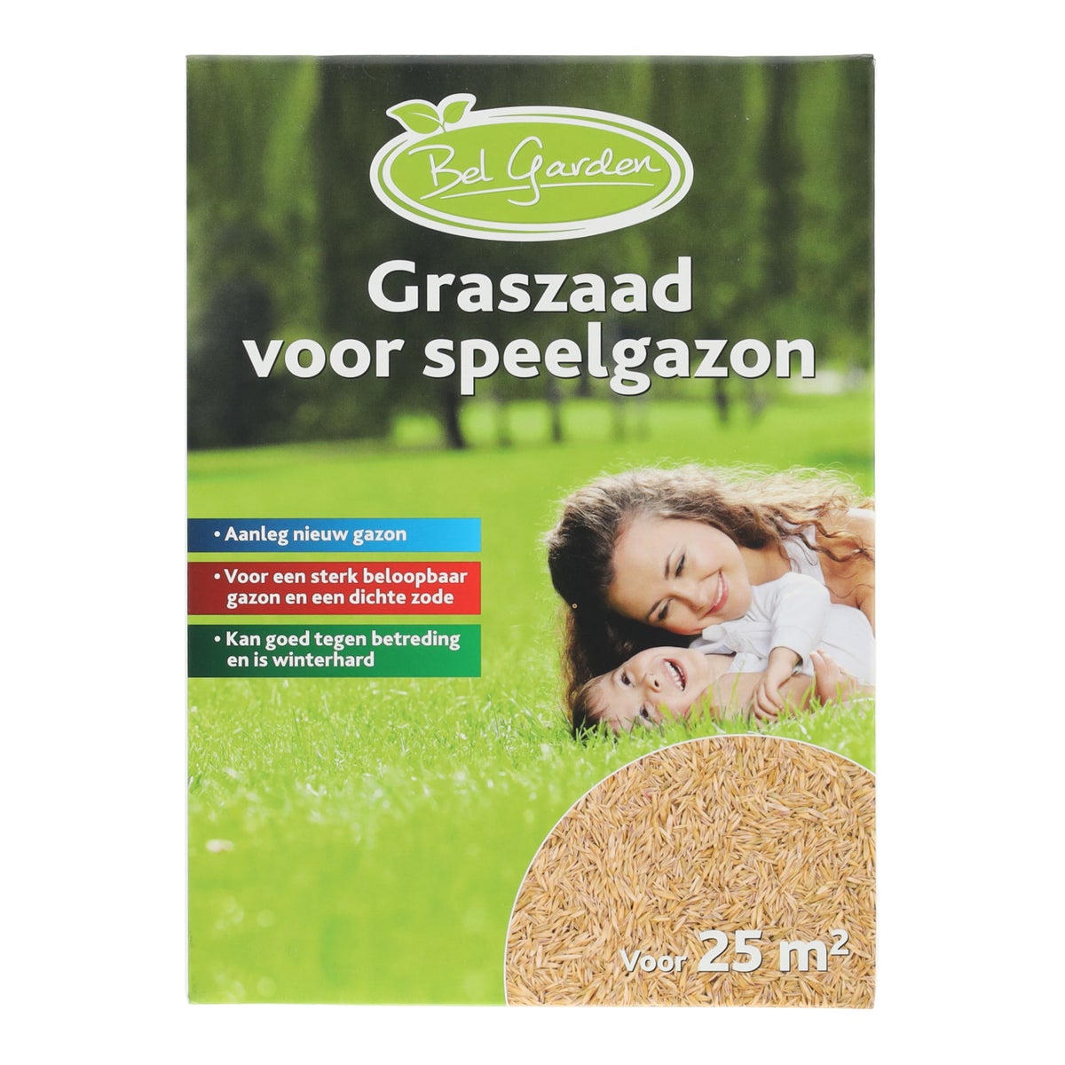 Graszaad speelgazon 500gr Bel Garden Graszaad speelgazon 500gr Bel Garden