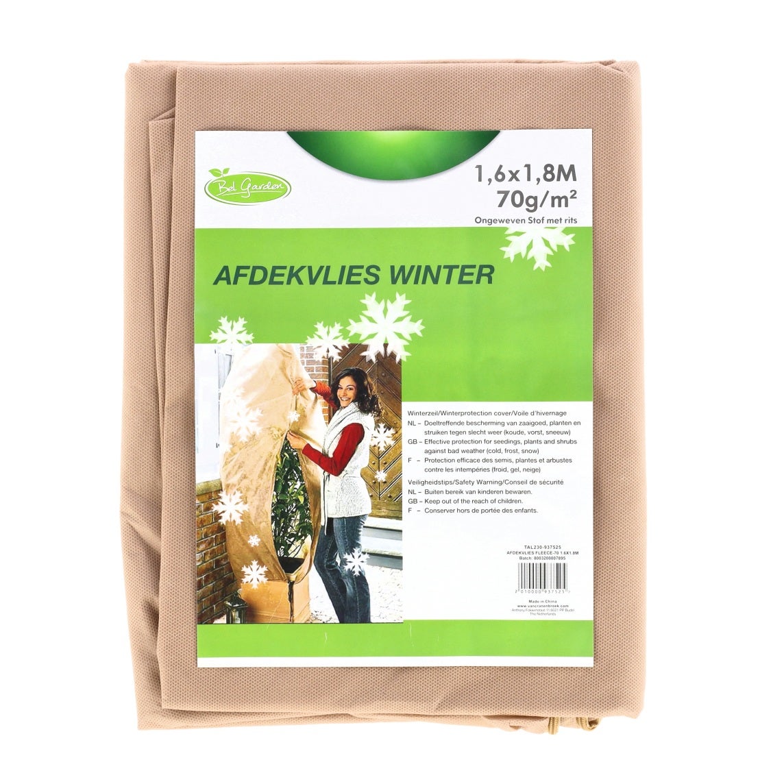 Afdekvlies planten 1,6 x 1,8 m Afdekvlies planten 1,6 x 1,8 m