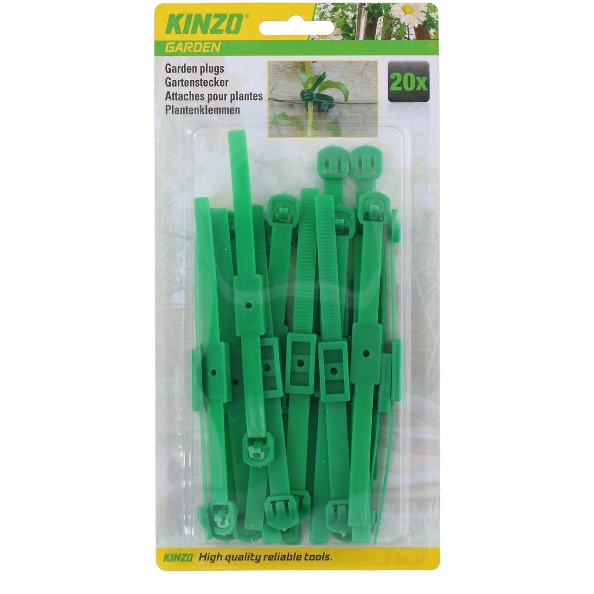 Plantenbandje 20st 14x0,8cm Kinzo Plantenbandje 20st 14x0,8cm Kinzo