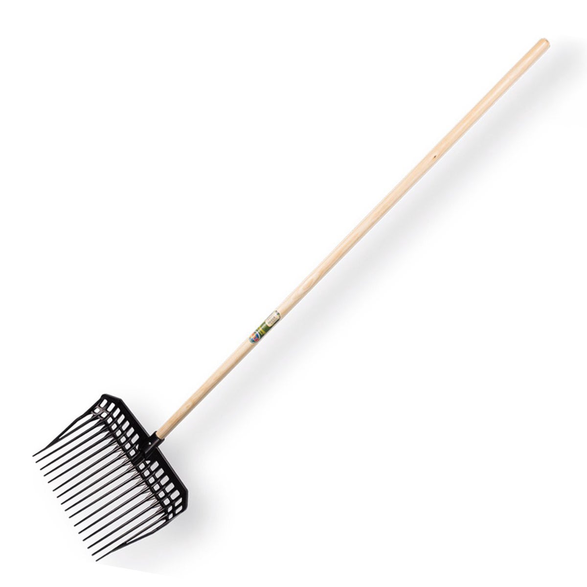 Paardenstalvork kunststof met steel Paardenstalvork kunststof met steel