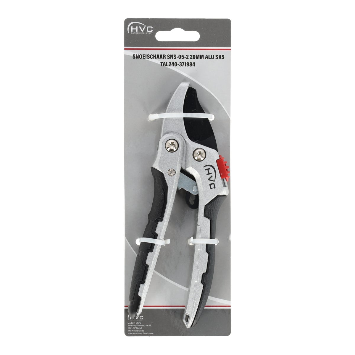 Snoeischaar SNSP-05-2 20 mm aluminium SK5 HVC Snoeischaar SNSP-05-2 20 mm aluminium SK5 HVC