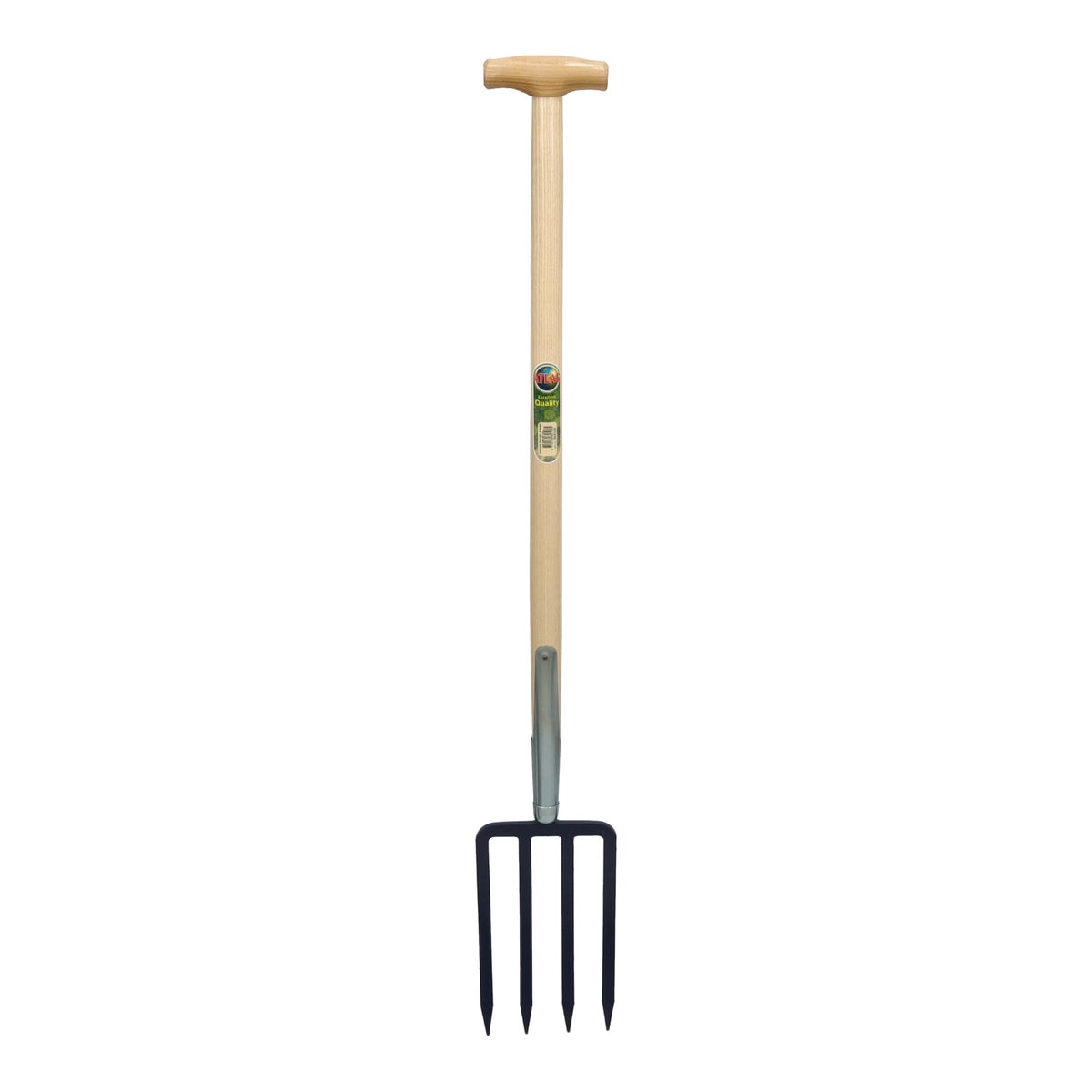 Spitvork 4 tands Atlas met steel 85 cm Spitvork 4 tands Atlas met steel 85 cm