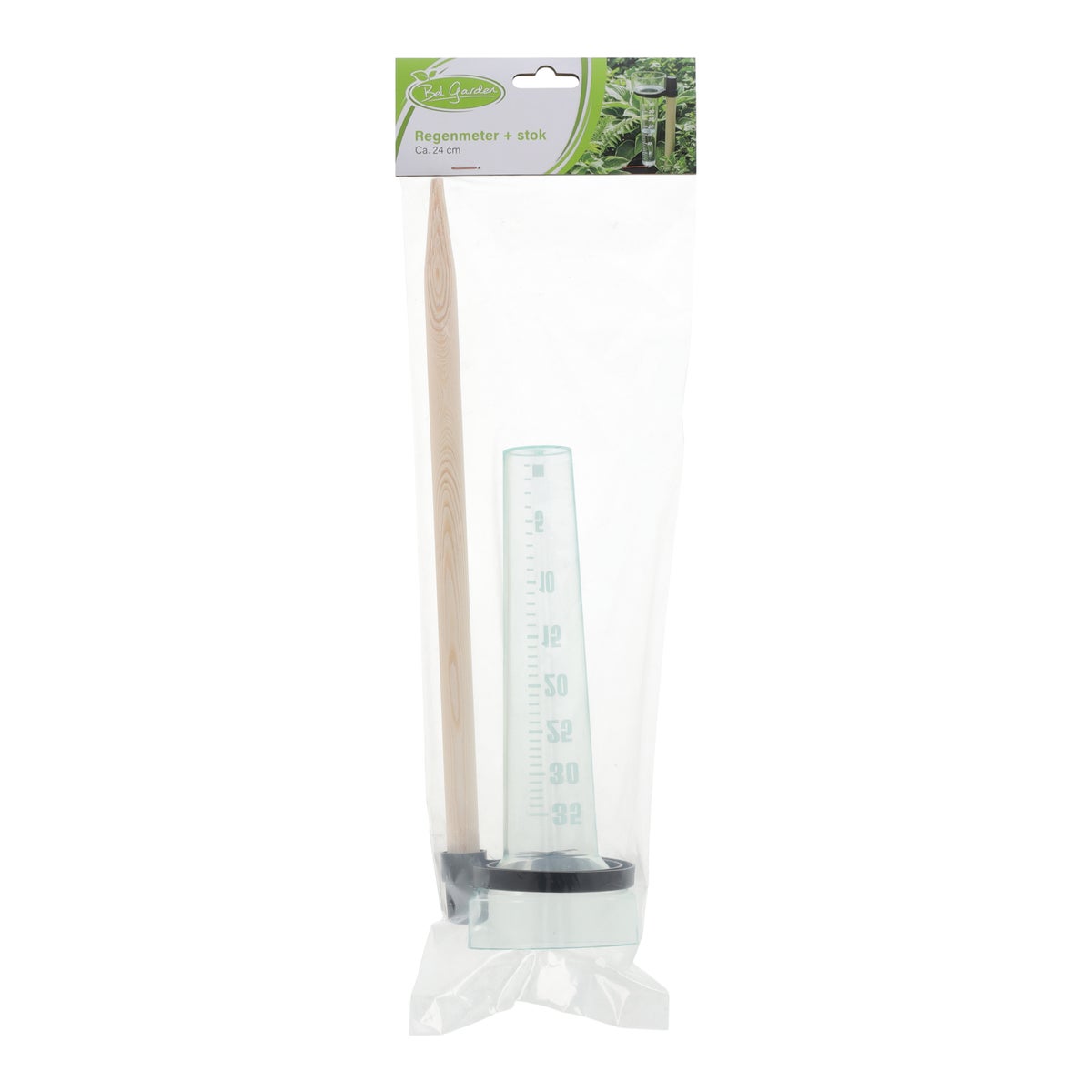 Regenmeter met stok 24 cm Bel Garden Regenmeter met stok 24 cm Bel Garden