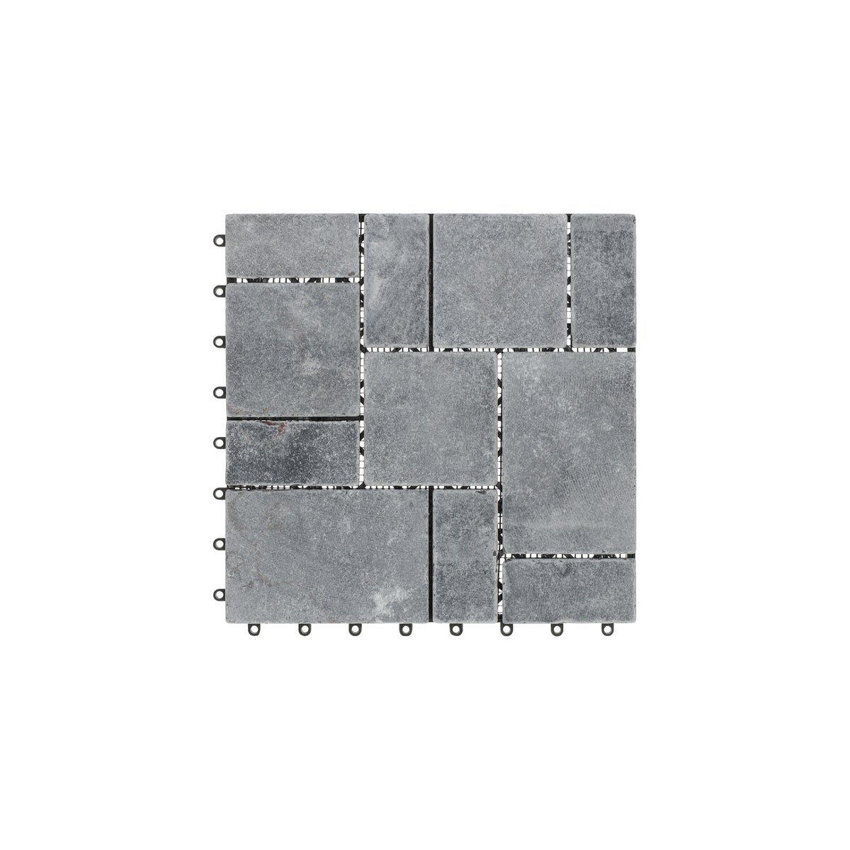 Terrastegel steen 30 x 30 x 2.1 cm grijs Terrastegel steen 30 x 30 x 2.1 cm grijs