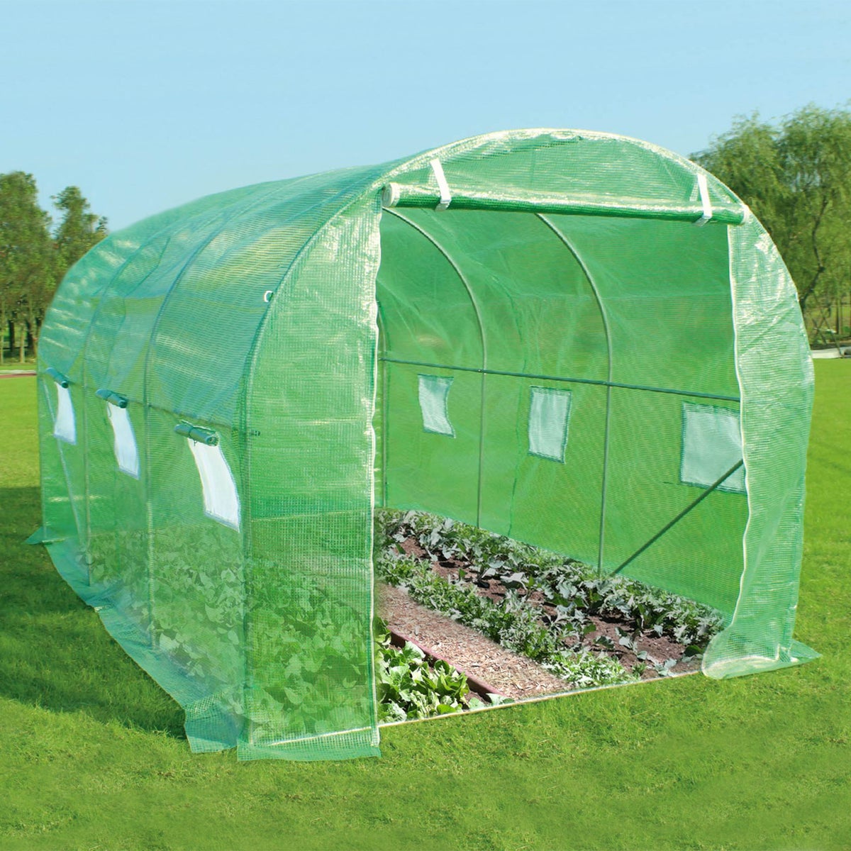 Tuinserre tunnel 3 x 2M Top Garden Tuinserre tunnel 3 x 2M Top Garden