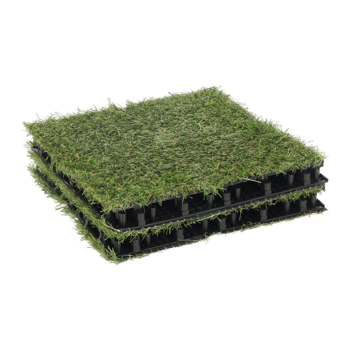 Terrastegel kunstgras 30 x 30 x 2,4 cm 4 stuks Terrastegel kunstgras 30 x 30 x 2,4 cm 4 stuks