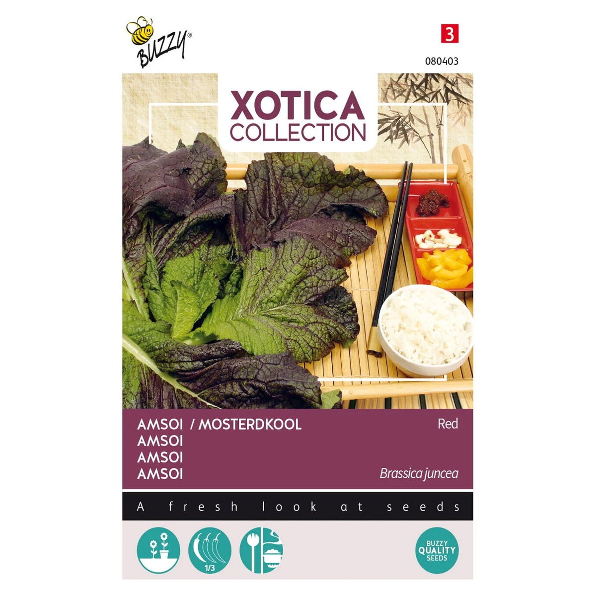 Mosterdkool rood Mosterdkool rood