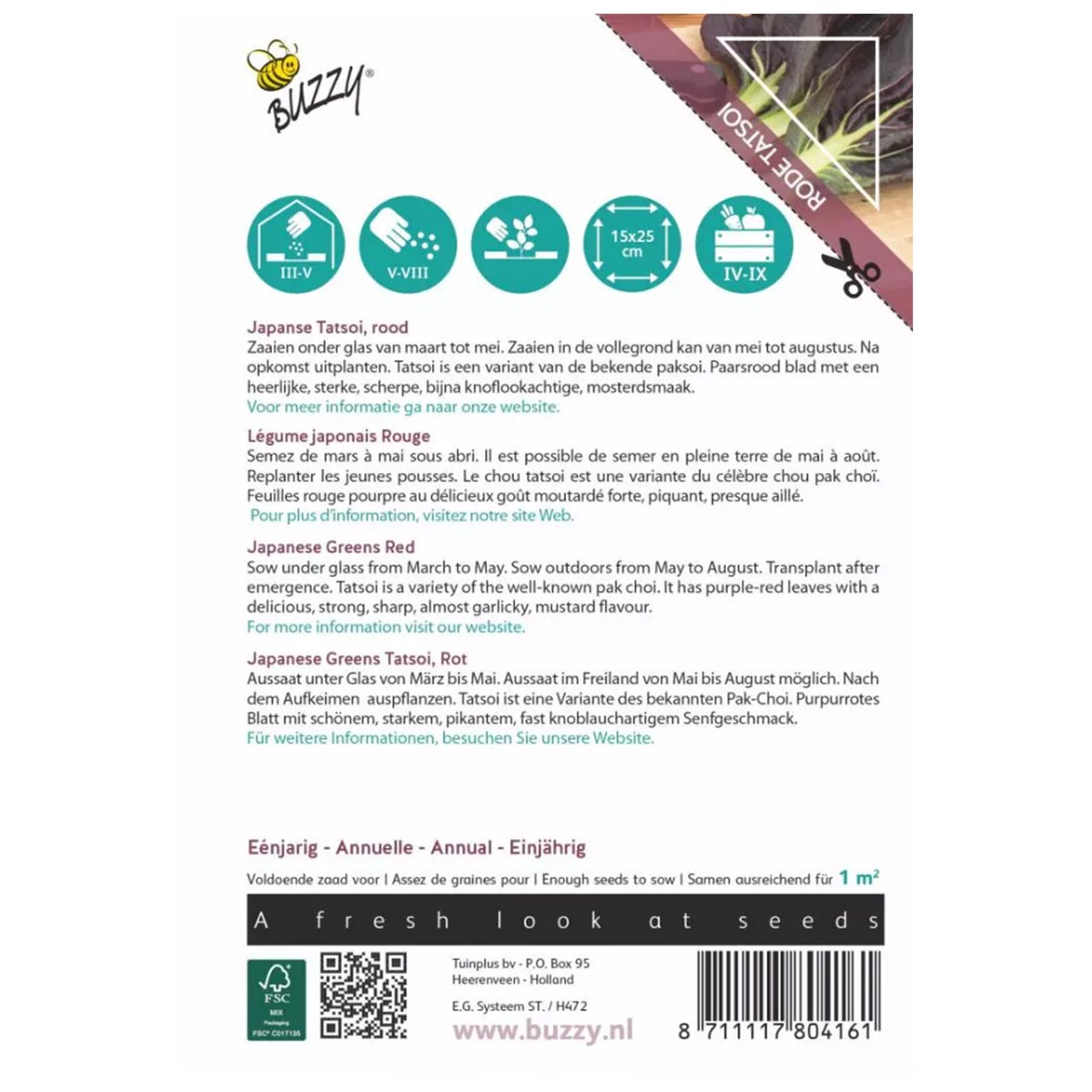 Rode Tatsoi Rode Tatsoi