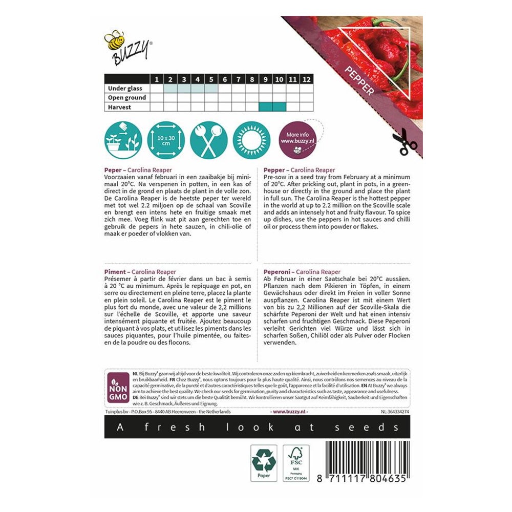Peper Carolina Reaper Peper Carolina Reaper