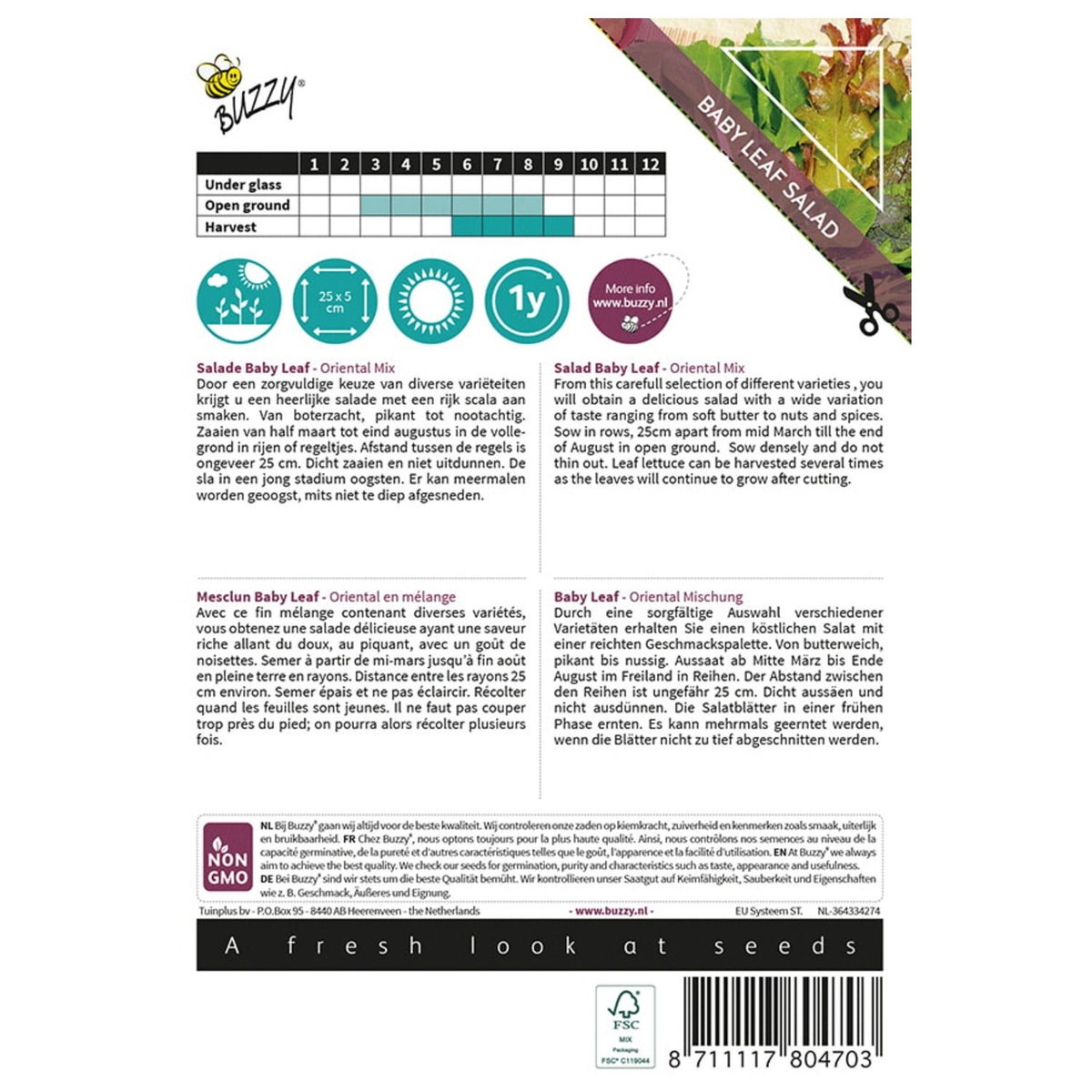 Baby Leaf Salade Baby Leaf Salade