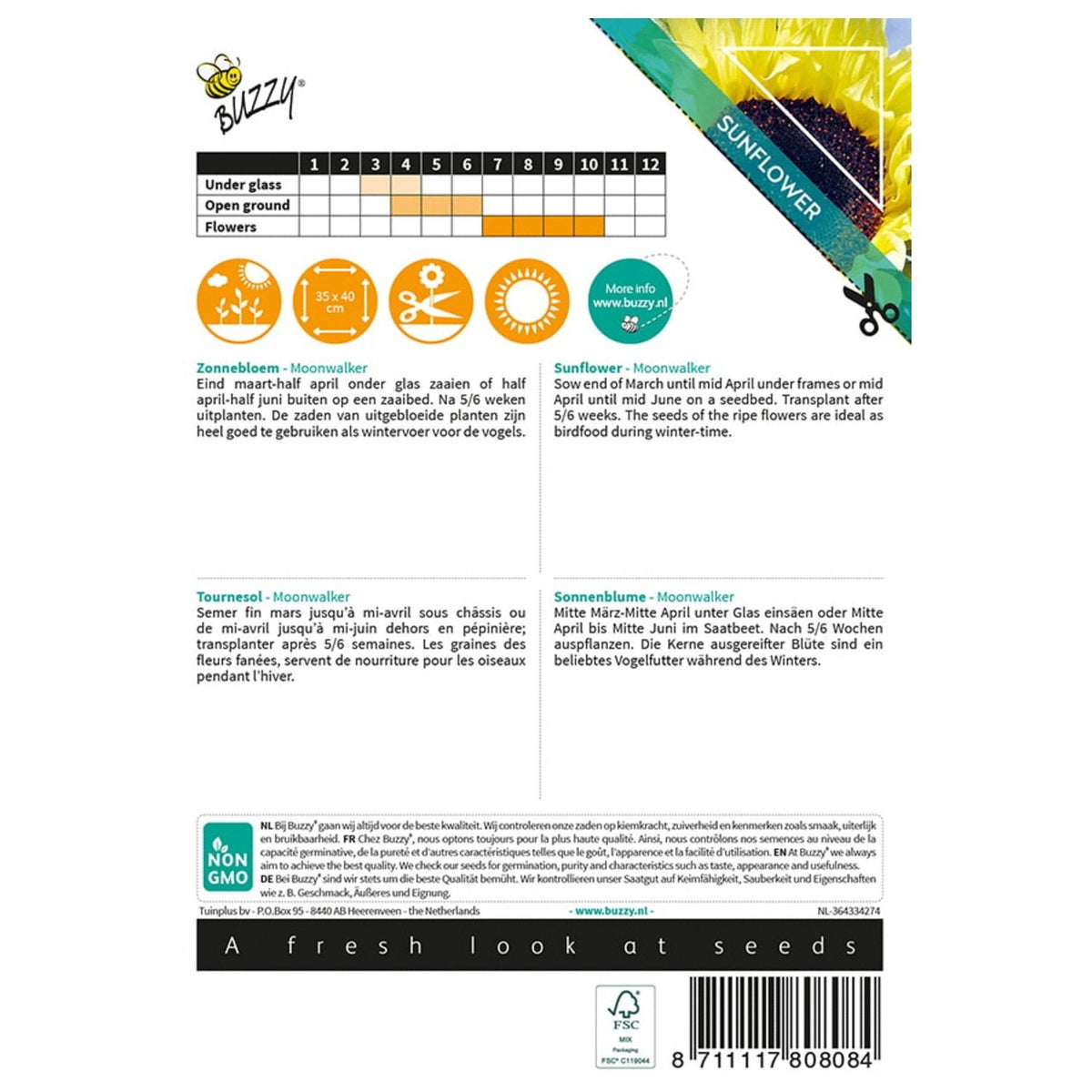 Zonnebloem Moonwalker Zonnebloem Moonwalker