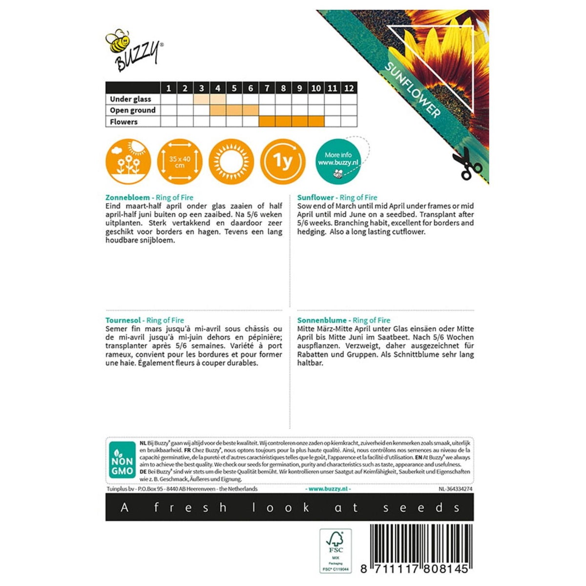 Zonnebloem Ring of Fire  Zonnebloem Ring of Fire