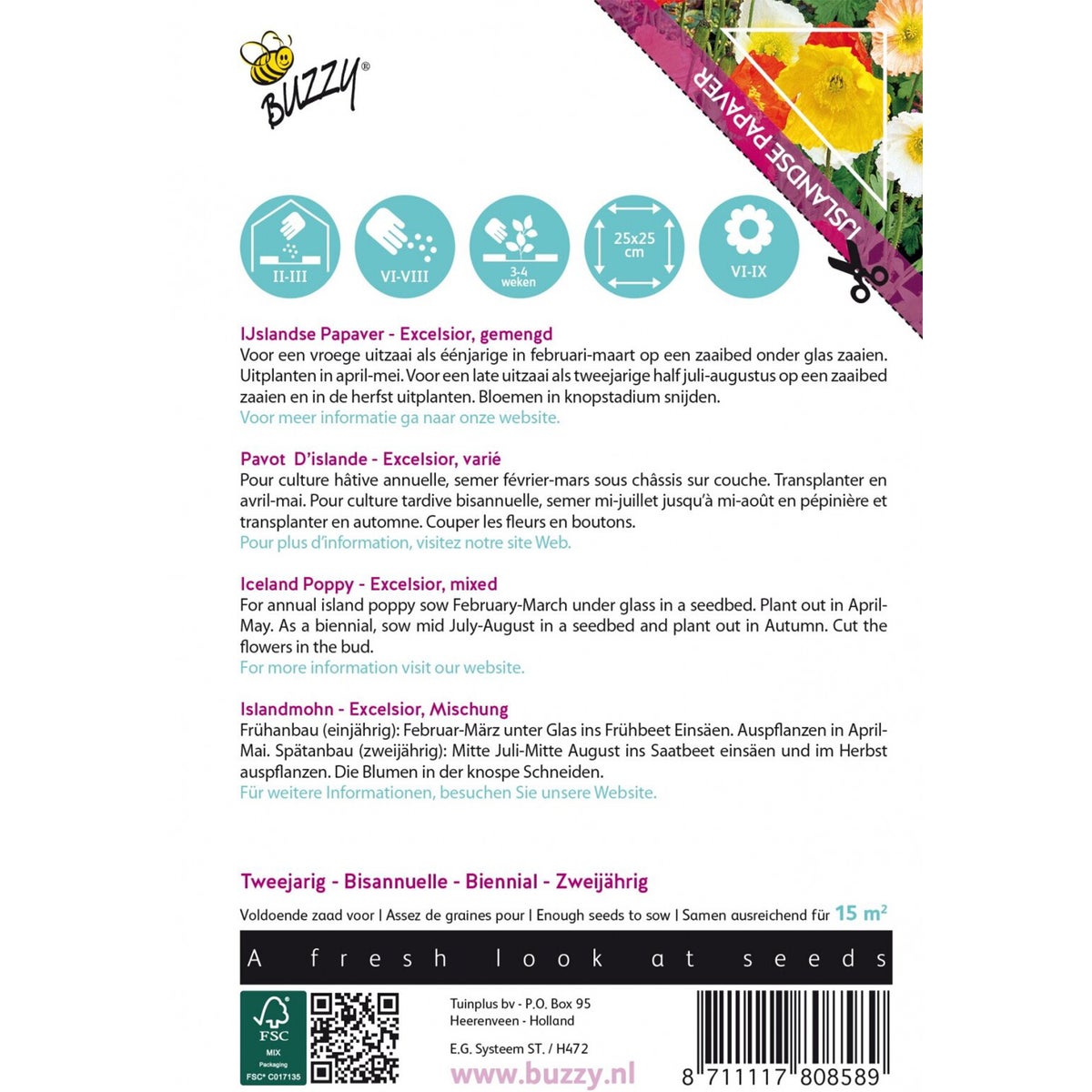 IJslandse Papaver mix IJslandse Papaver mix