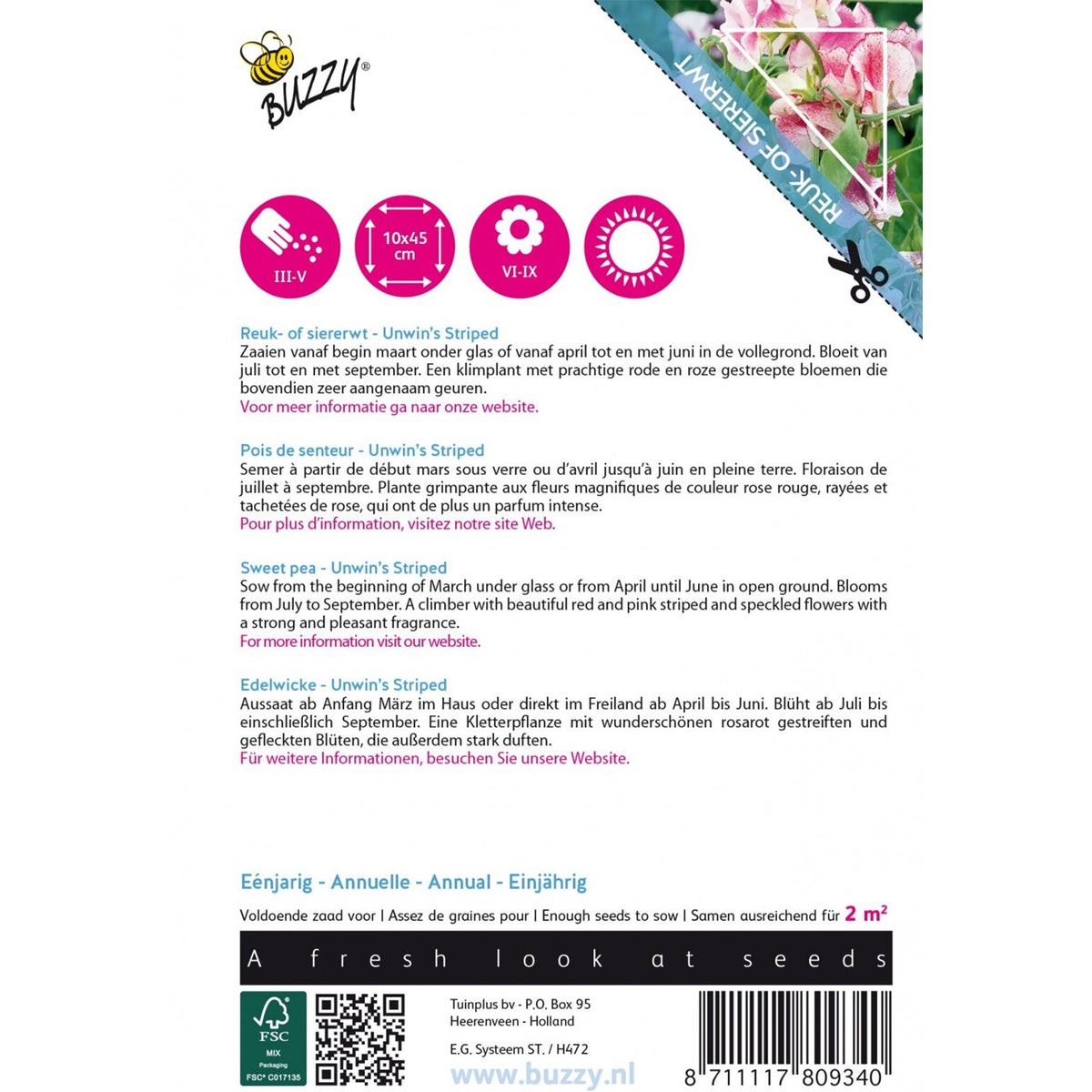 Siererwt Unwin Striped Siererwt Unwin Striped