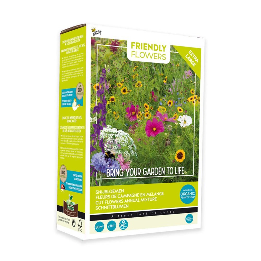 XL Snijbloemen zaad 50m2 XL Snijbloemen zaad 50m2