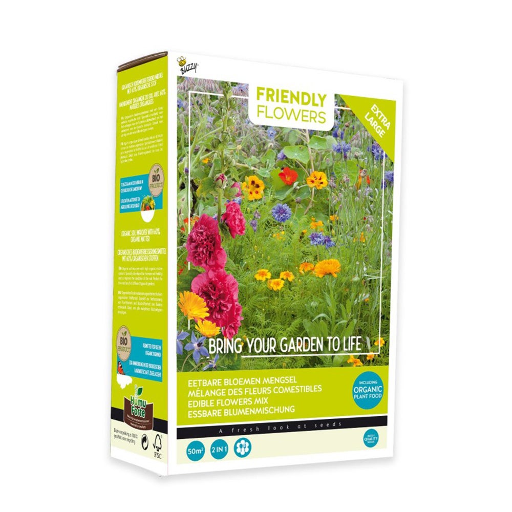 XL Eetbare bloemen zaad 50m2 XL Eetbare bloemen zaad 50m2