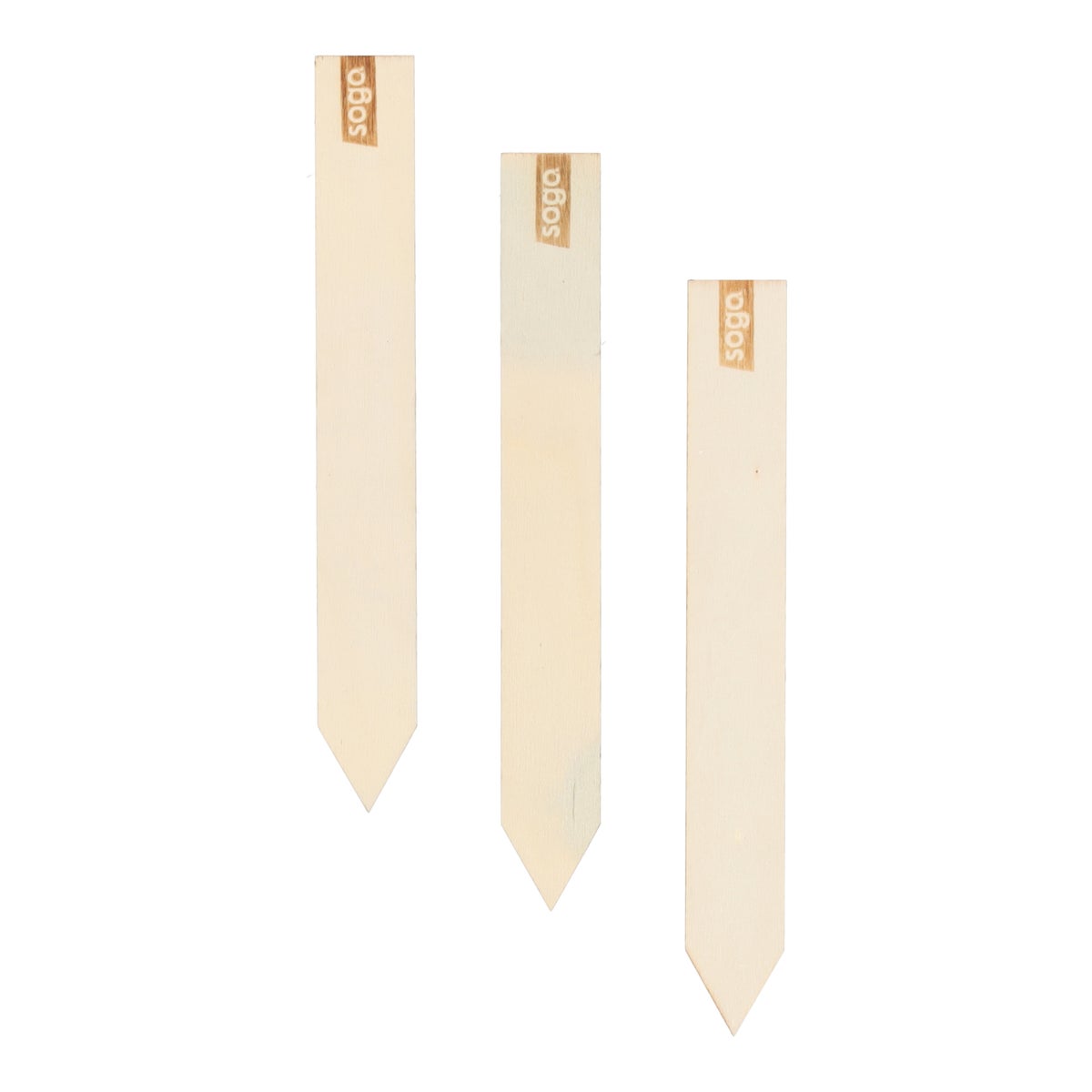 Steeketiket hout 15 cm 24 stuks SOGO Steeketiket hout 15 cm 24 stuks SOGO