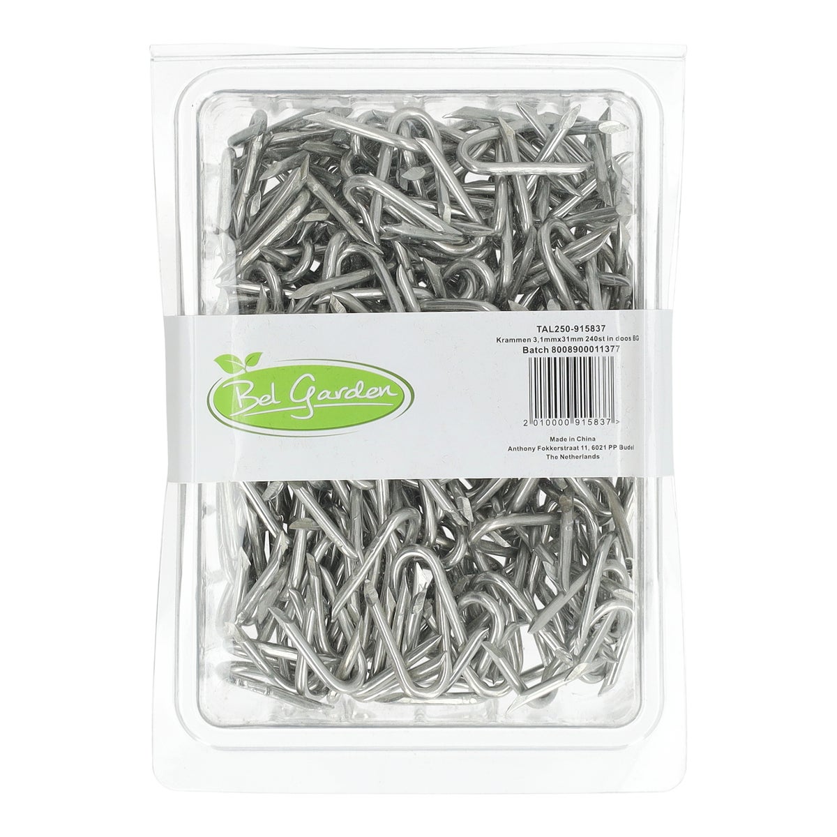 Krammen 3,1 mm x 31 mm 240 stuks in doos Krammen 3,1 mm x 31 mm 240 stuks in doos