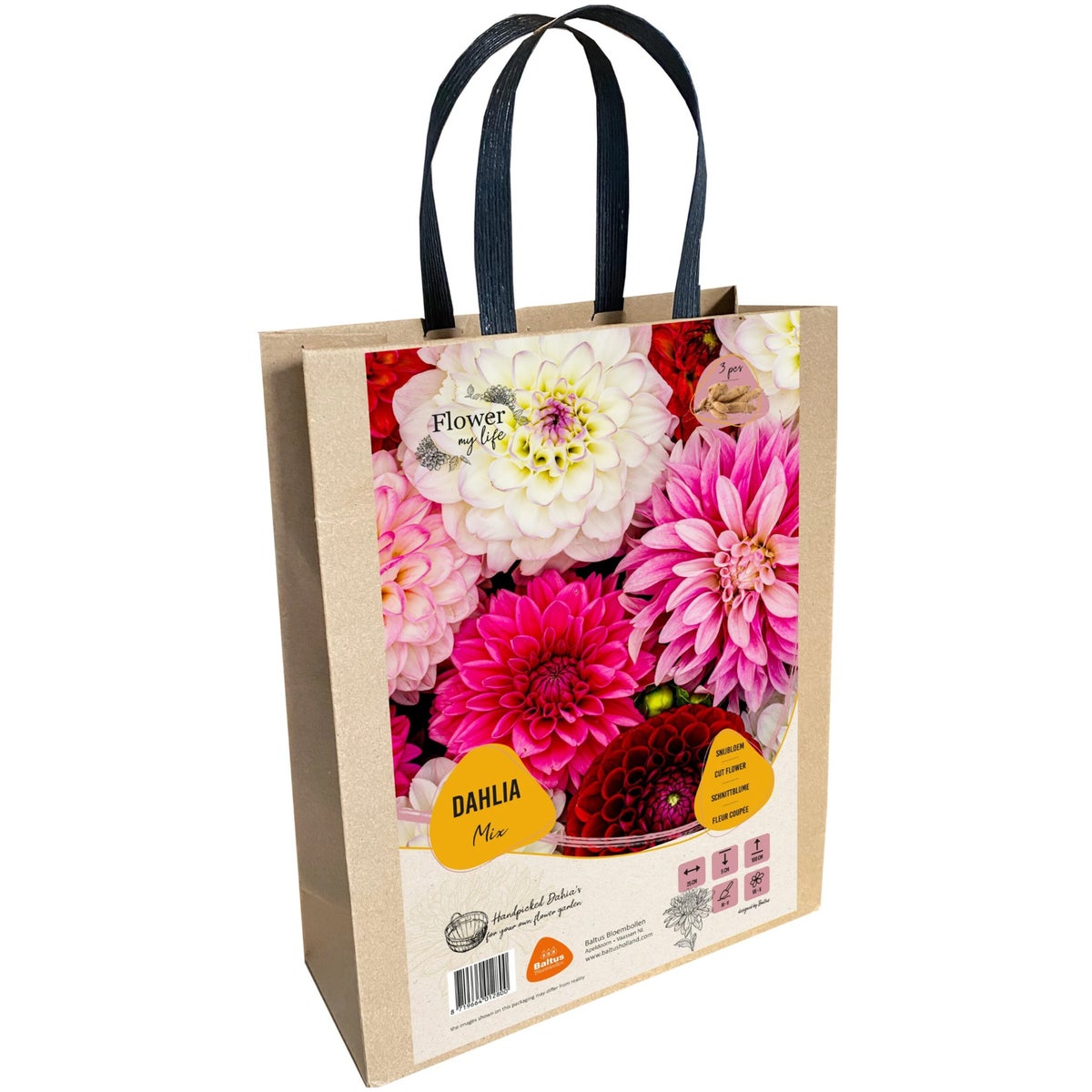 Dahlia Flower my life giftbag Dahlia Flower my life giftbag