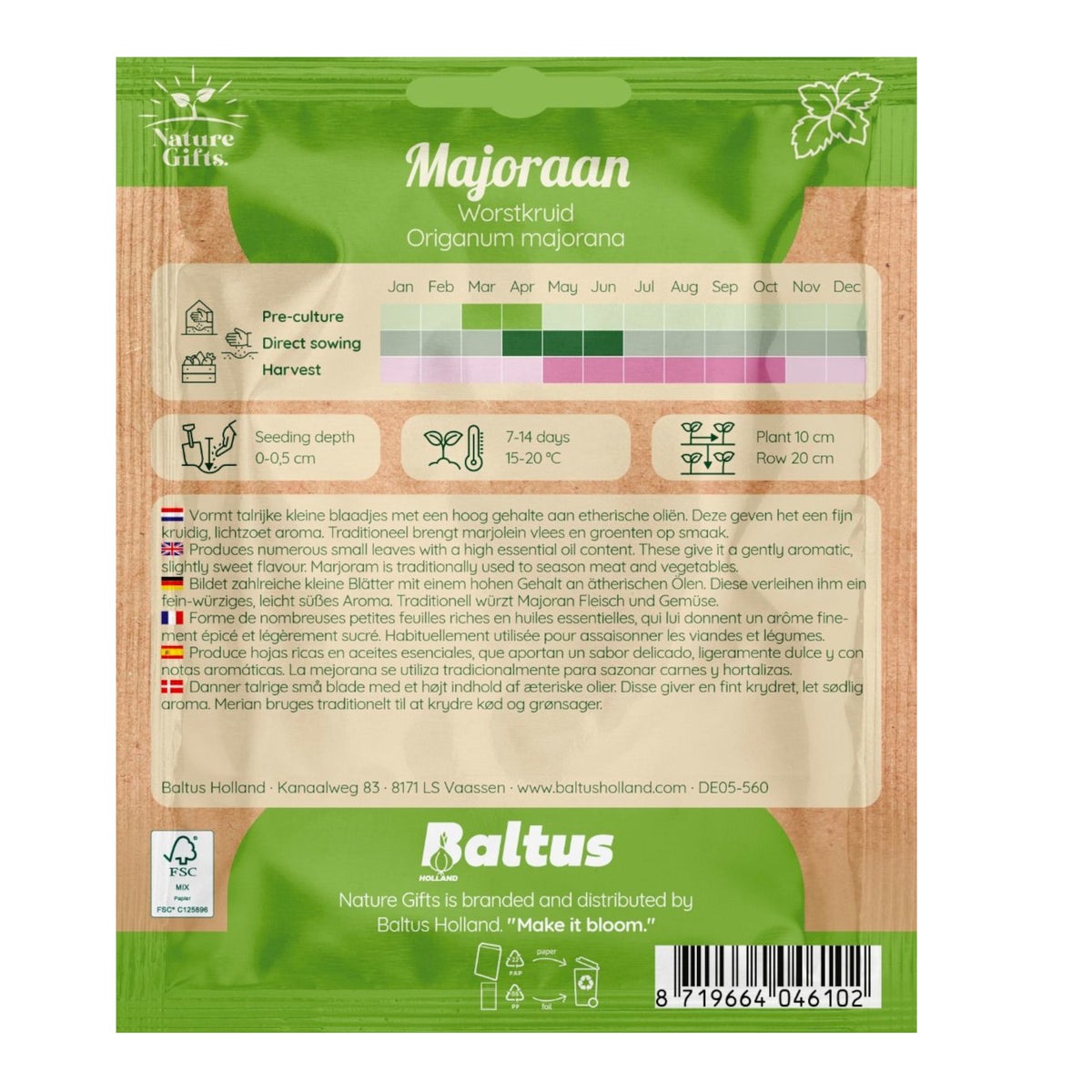Majoraan worstkruiden Majoraan worstkruiden