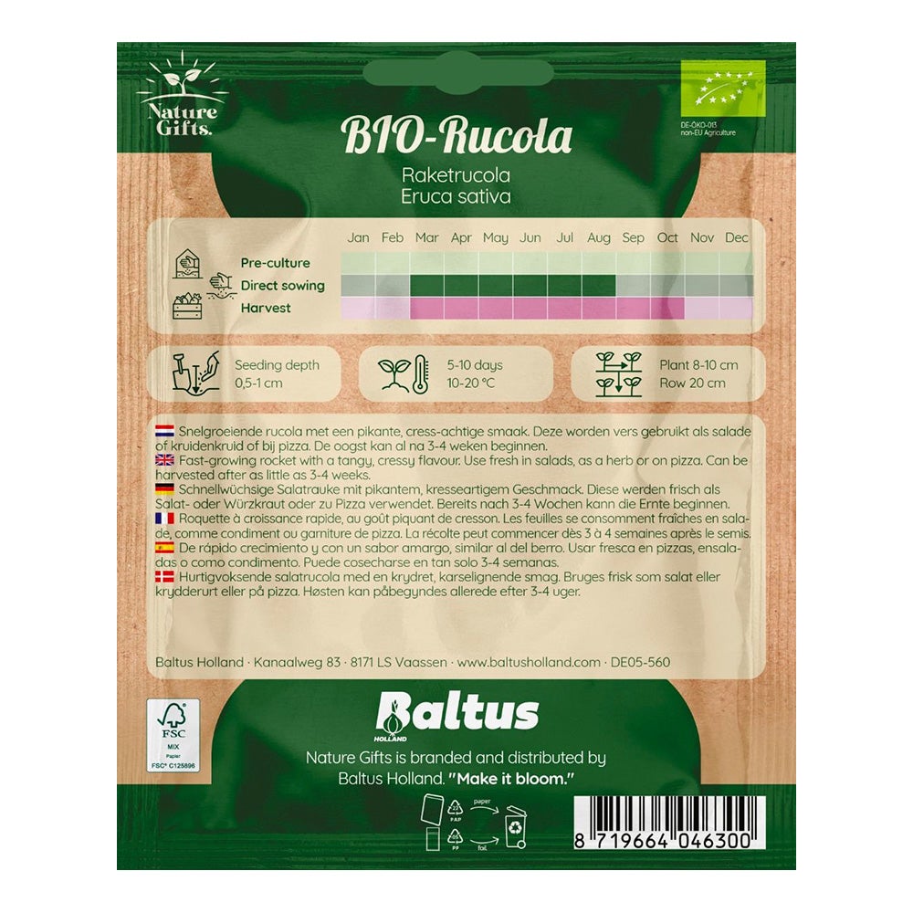 Rucola Salatrauke BIO Rucola Salatrauke BIO
