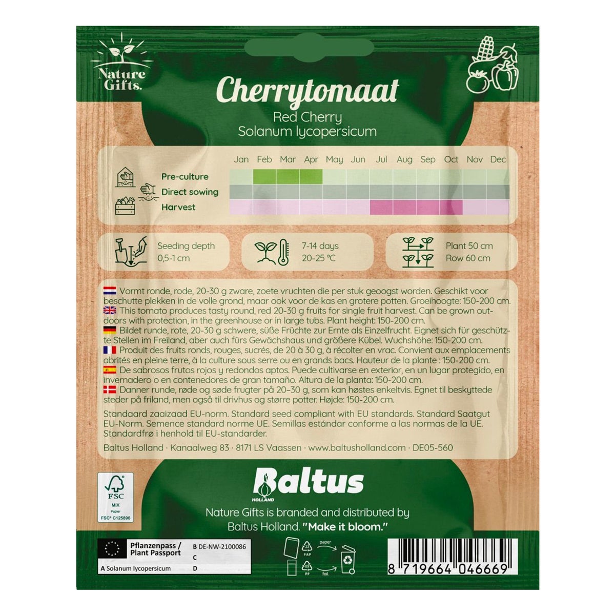 Cherrytomaat Red Cherry Cherrytomaat Red Cherry