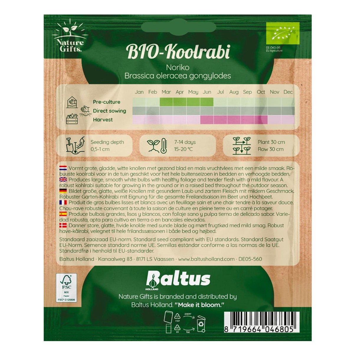 Koolrabi Noriko BIO Koolrabi Noriko BIO