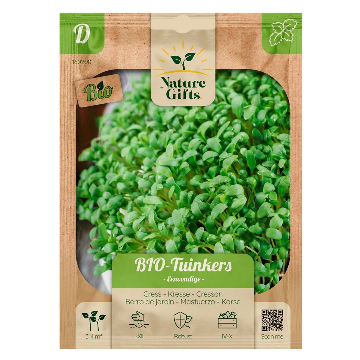 Tuinkers eenvoudig BIO Tuinkers eenvoudig BIO