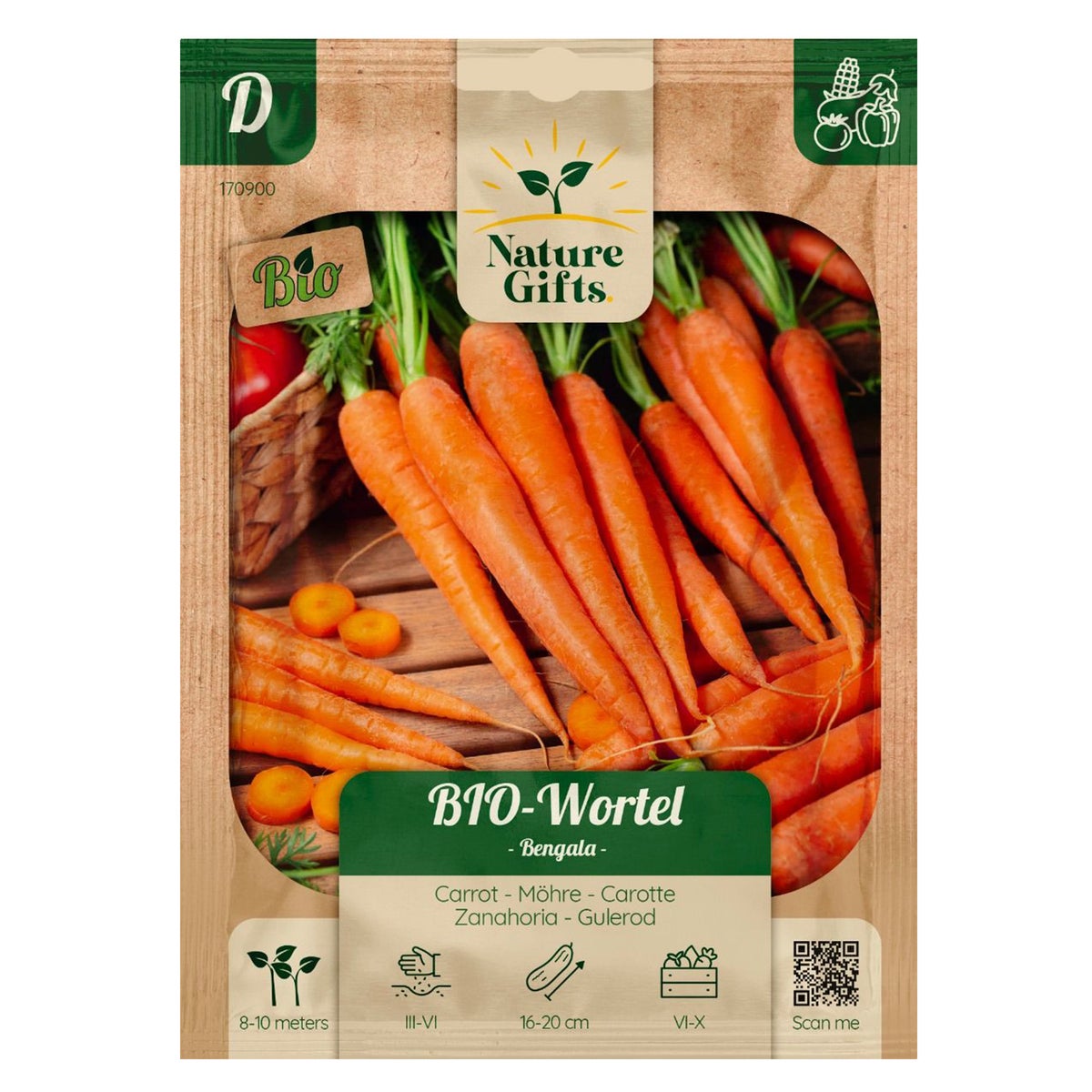 Wortel Nantaise F1 BIO Wortel Nantaise F1 BIO