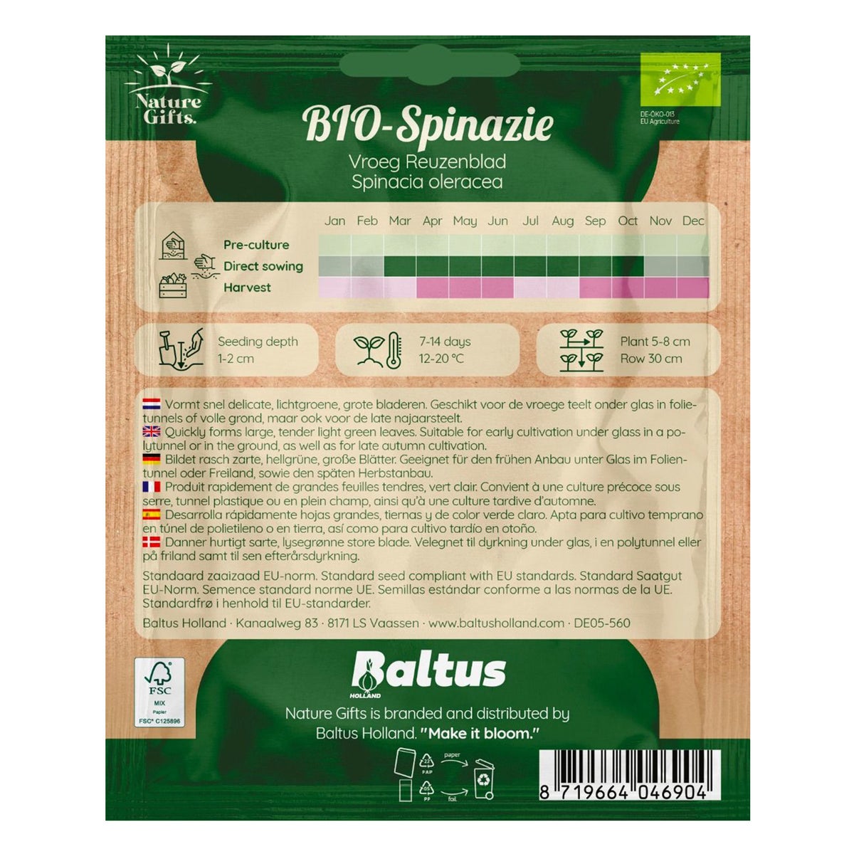 Spinazie BIO Spinazie BIO