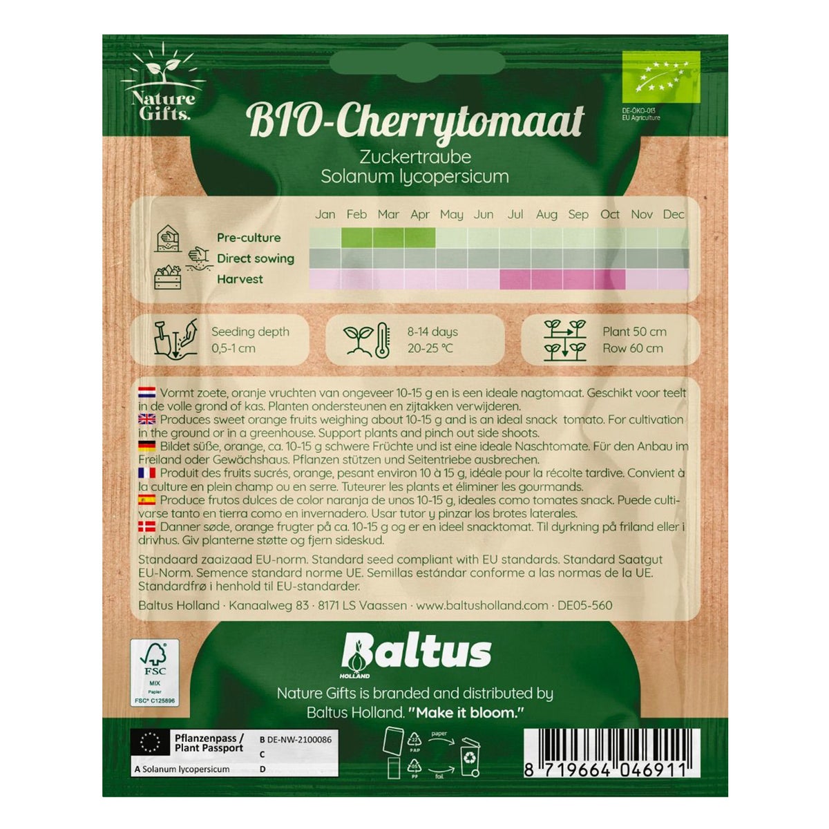 Cherrytomaat BIO Cherrytomaat BIO