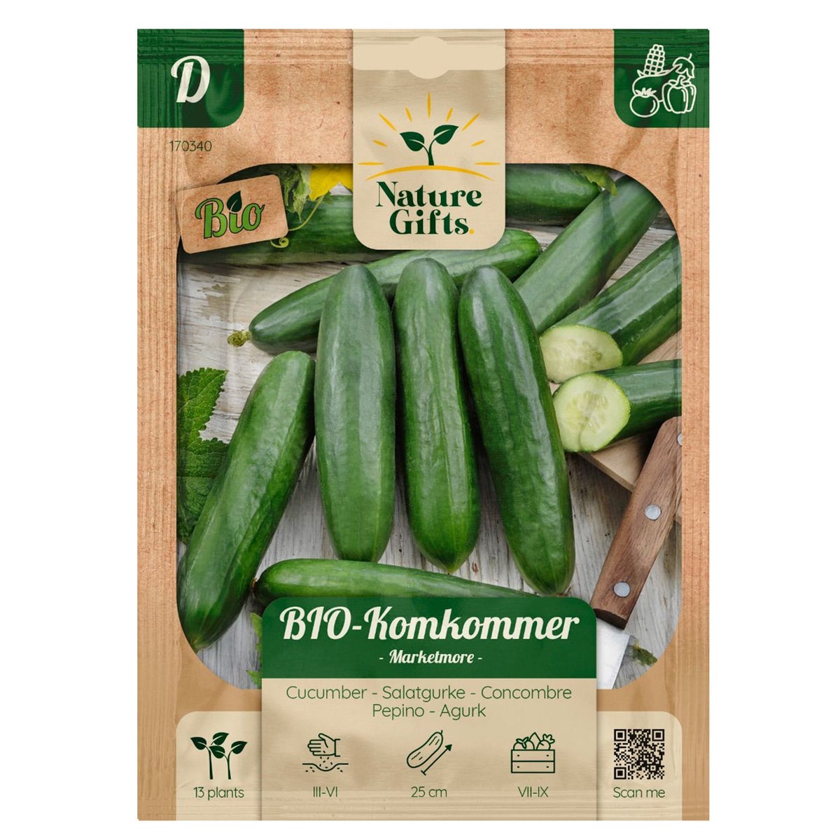 Komkommer Marketmore BIO Komkommer Marketmore BIO