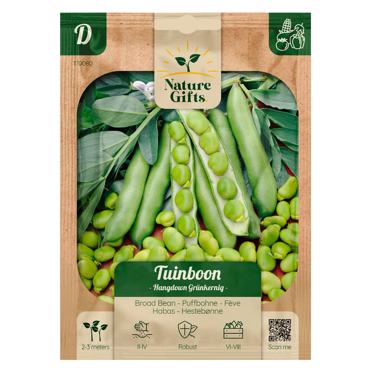 Tuinboon hangdown eenkernig Tuinboon hangdown eenkernig