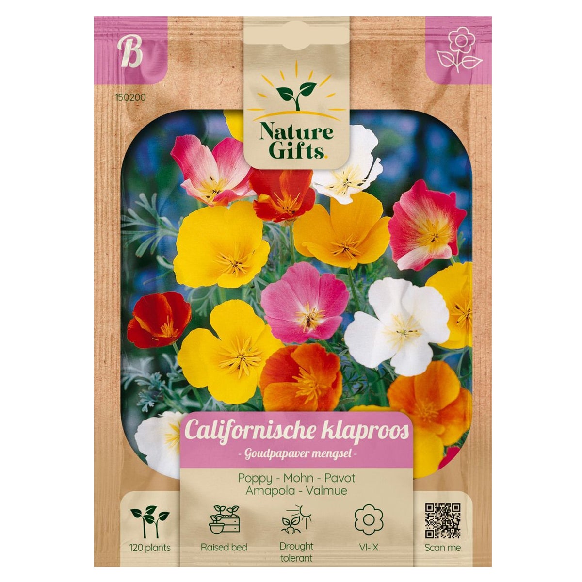 Klaproos Californisch goudpapaver mix Klaproos Californisch goudpapaver mix