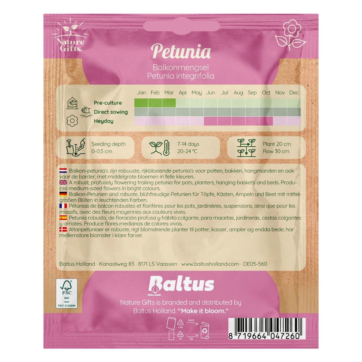 Petunia balkon mix Petunia balkon mix