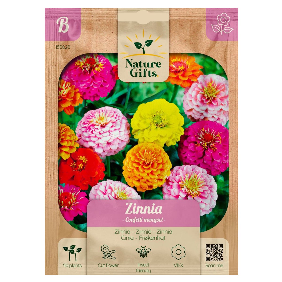 Zinnia Confetti mix Zinnia Confetti mix