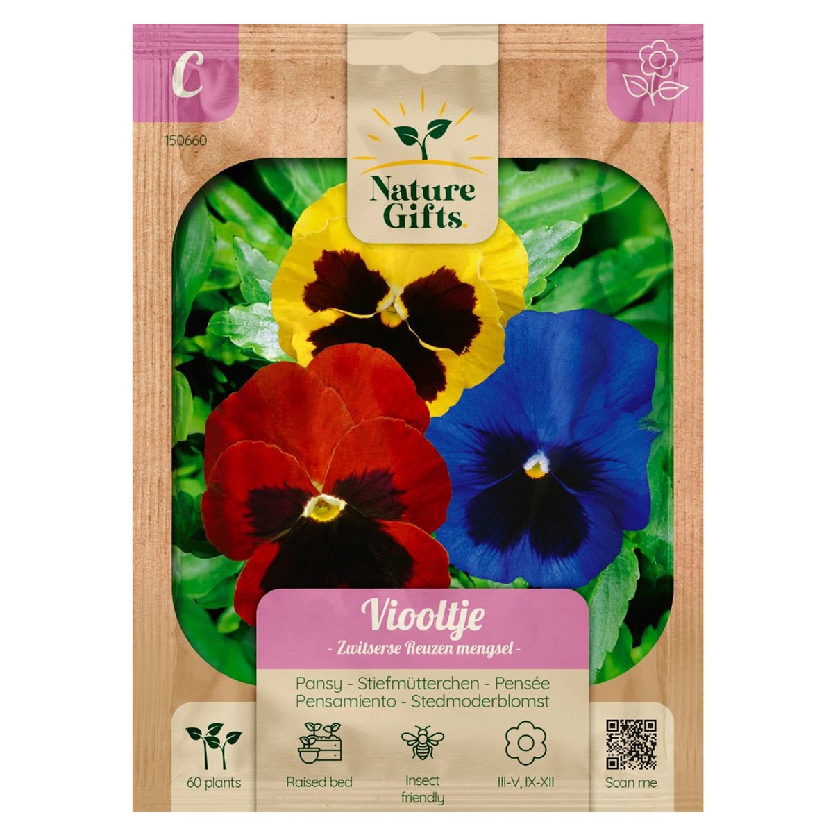 Viooltje reuzen mix Viooltje reuzen mix