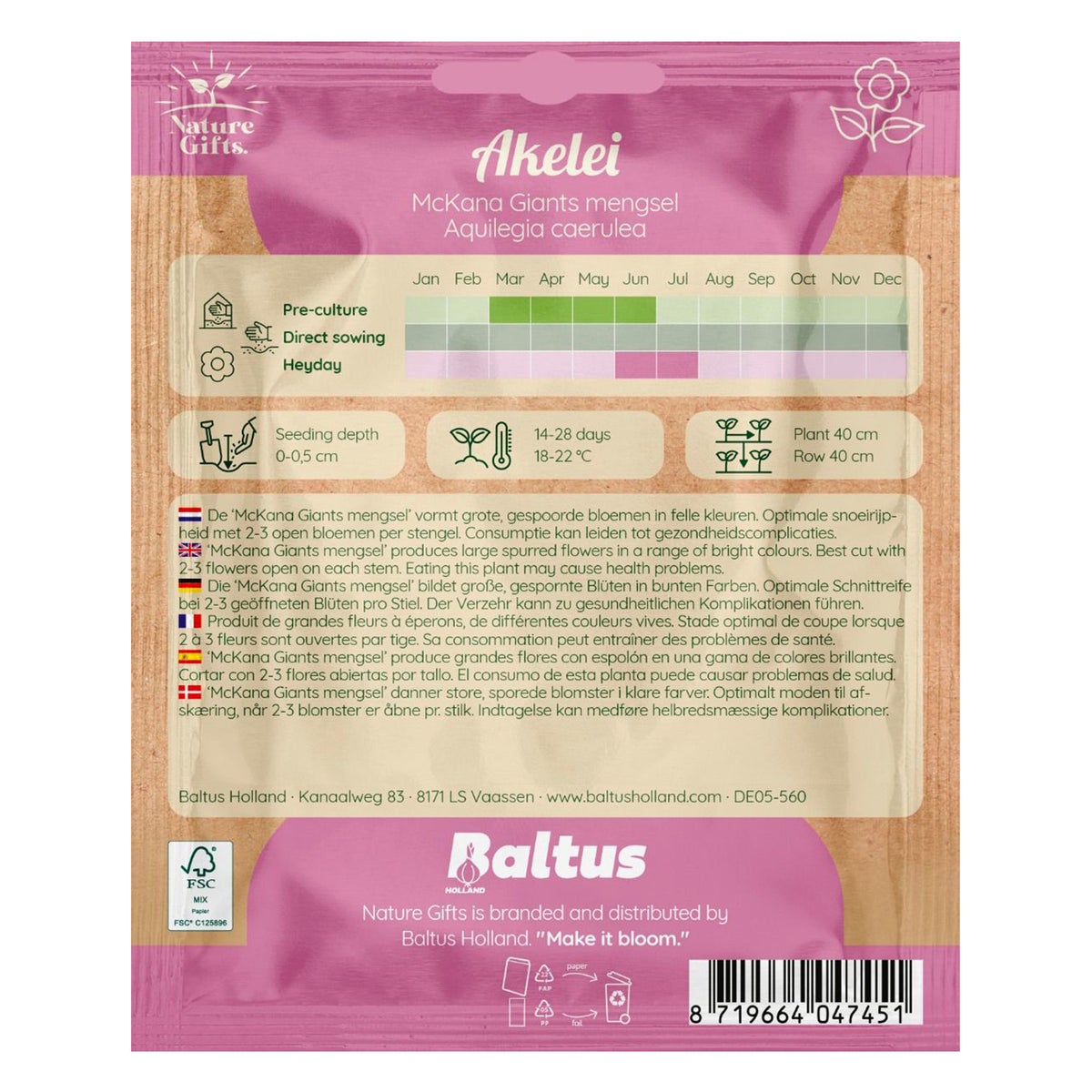 Akelei giants mix Akelei giants mix