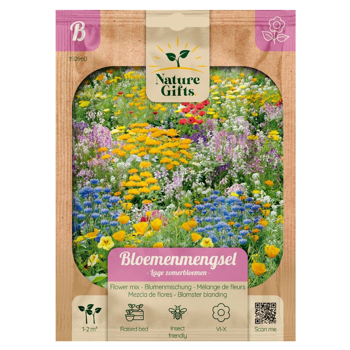 Bloemenmix lage zomerbloemen Bloemenmix lage zomerbloemen