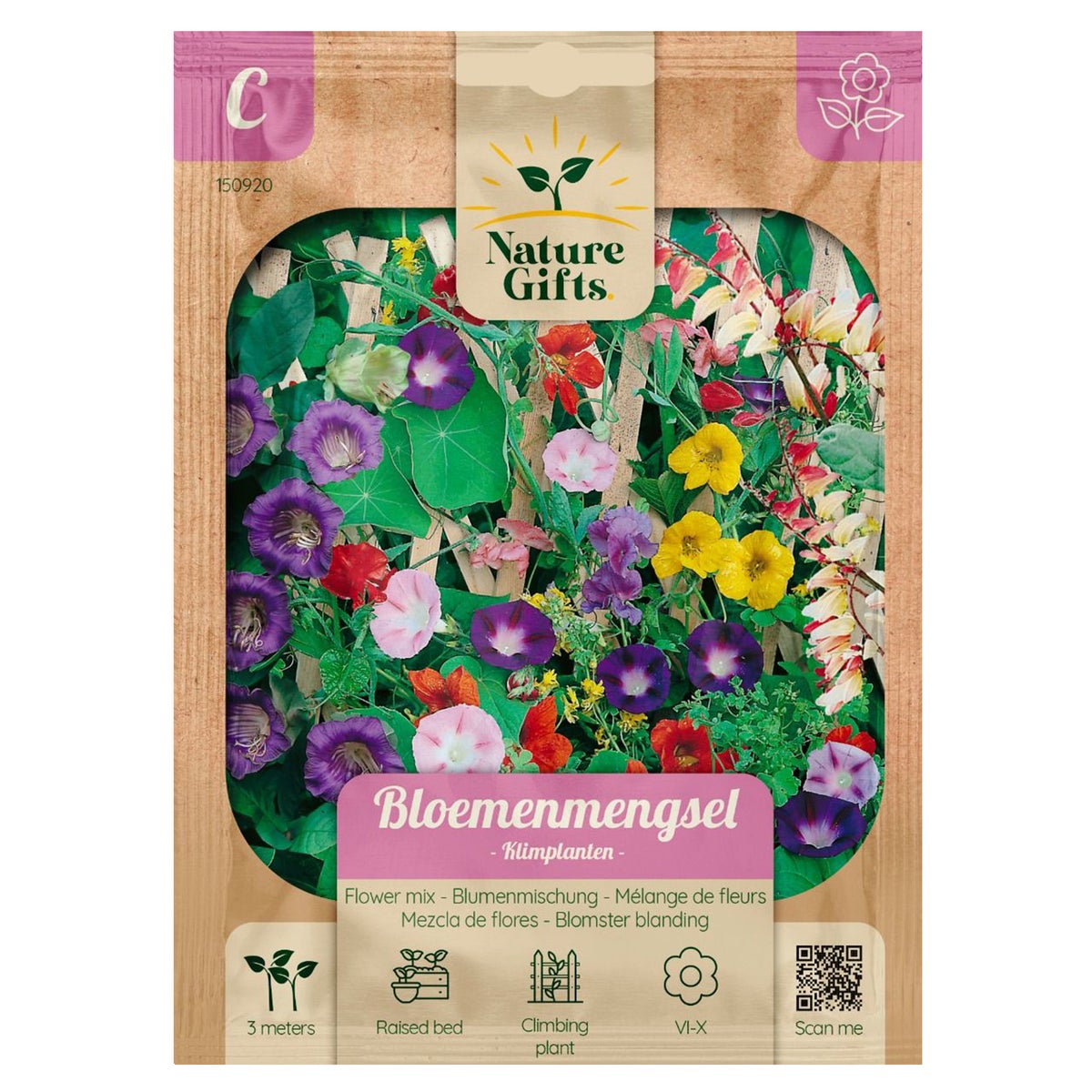 Bloemenmix klimplantenmengsel Bloemenmix klimplantenmengsel