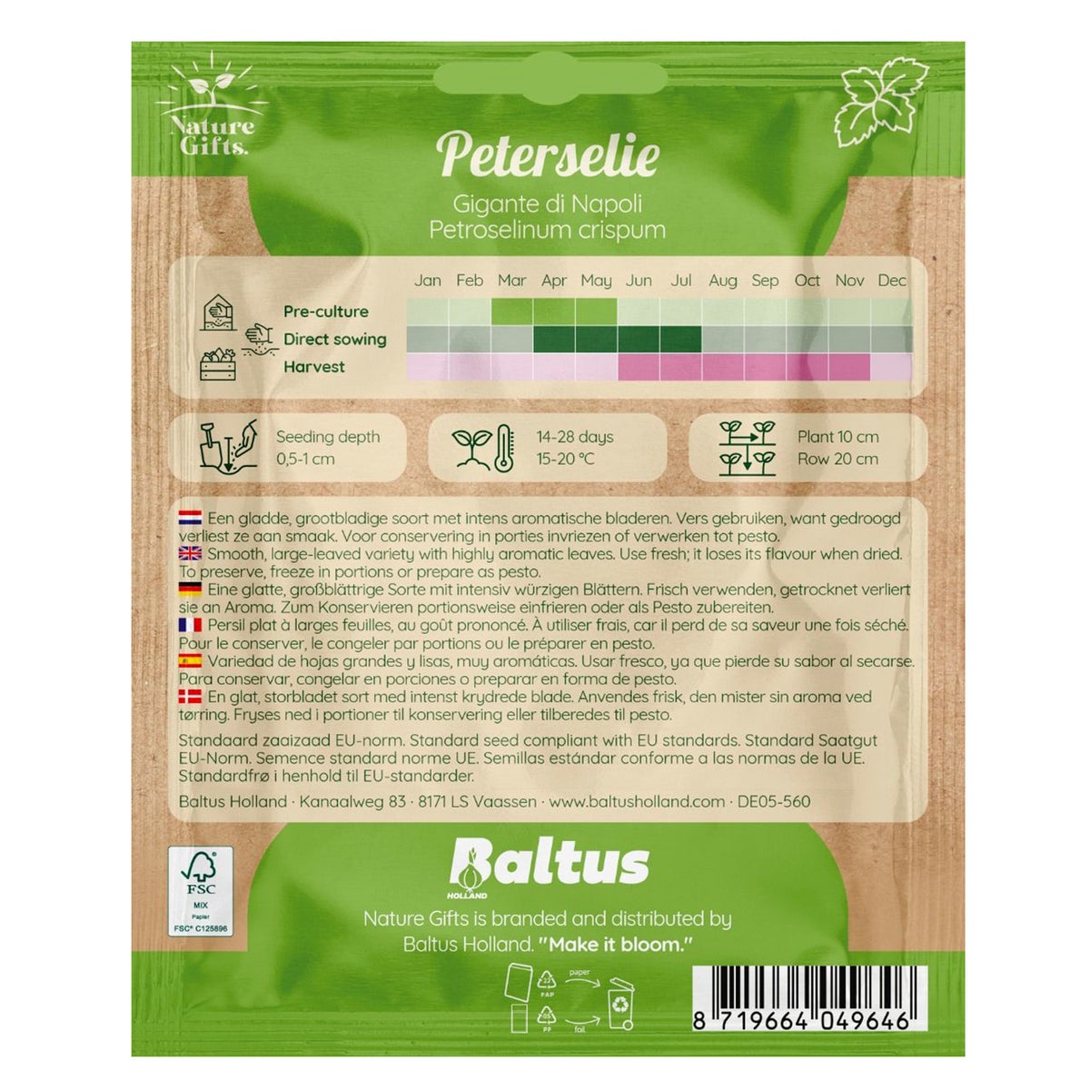 Peterselie Gigante di Napoli Peterselie Gigante di Napoli