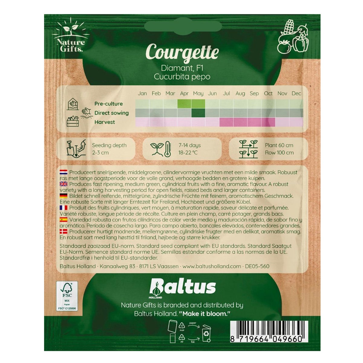 Courgette Diamant F1 Courgette Diamant F1