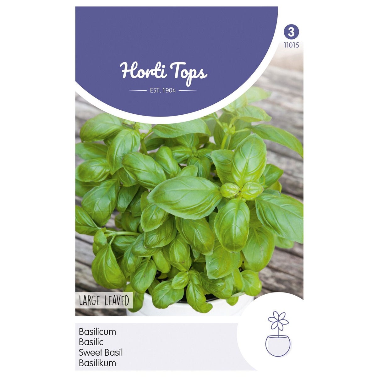 Basilicum grove zaad Basilicum grove zaad