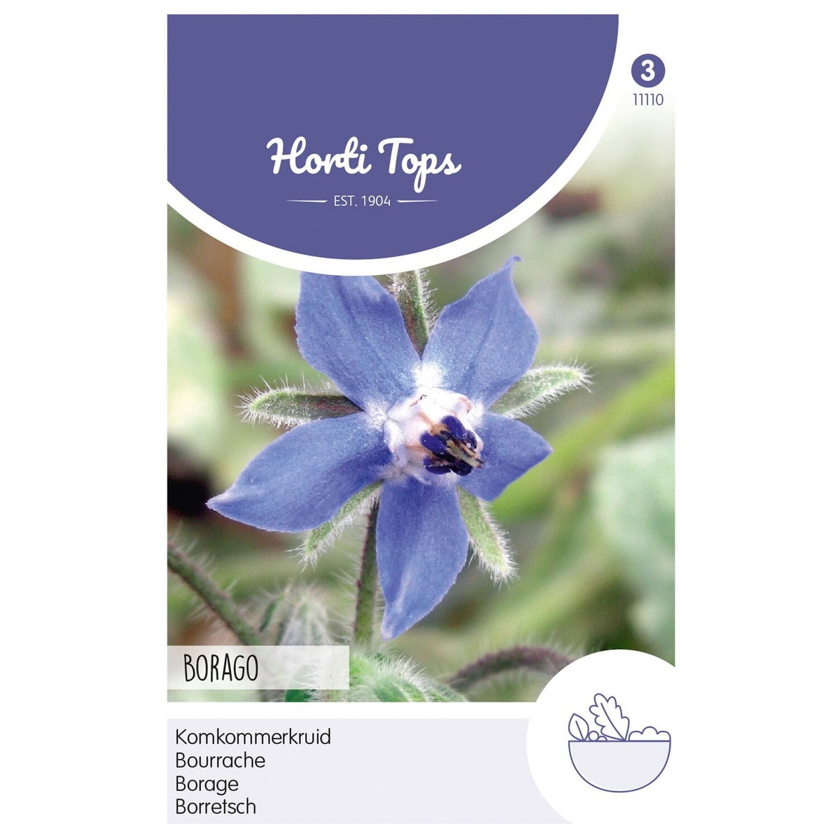 Komkommerkruid borage zaad Komkommerkruid borage zaad