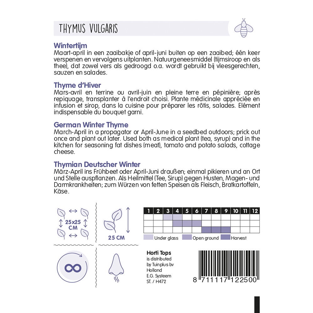 Wintertijm zaad Wintertijm zaad