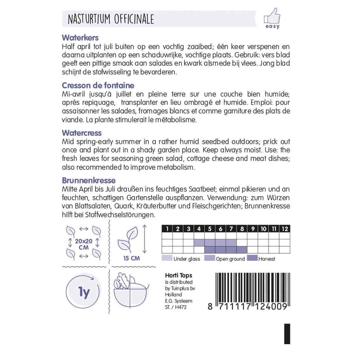 Waterkers zaad Waterkers zaad