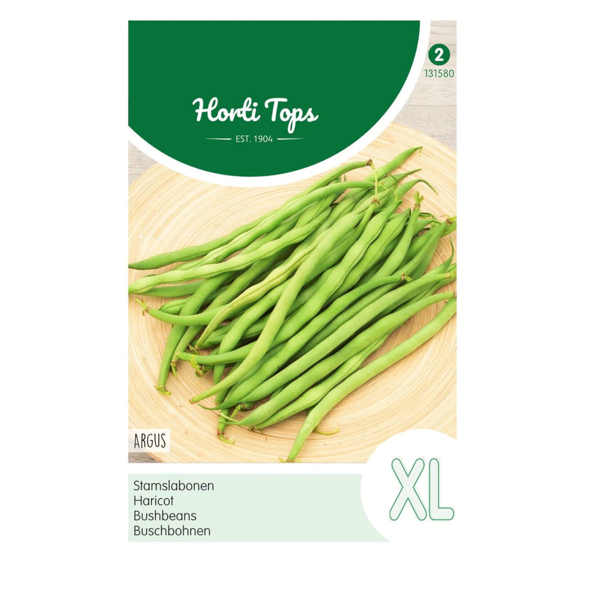 Stamslabonen Haricot Vert Argus Stamslabonen Haricot Vert Argus