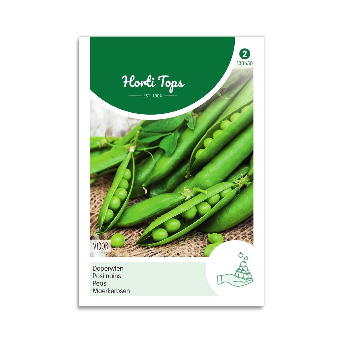 Doperwten Vidor zaad Doperwten Vidor zaad