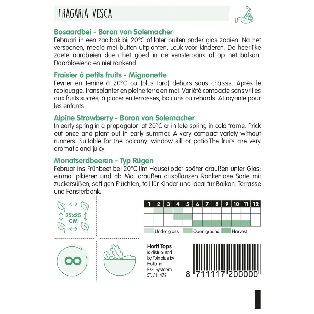 Bosaardbei Baron von Solemacher zaad Bosaardbei Baron von Solemacher zaad