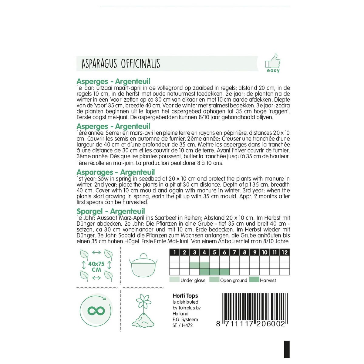 Asperges argenteuil Asperges argenteuil